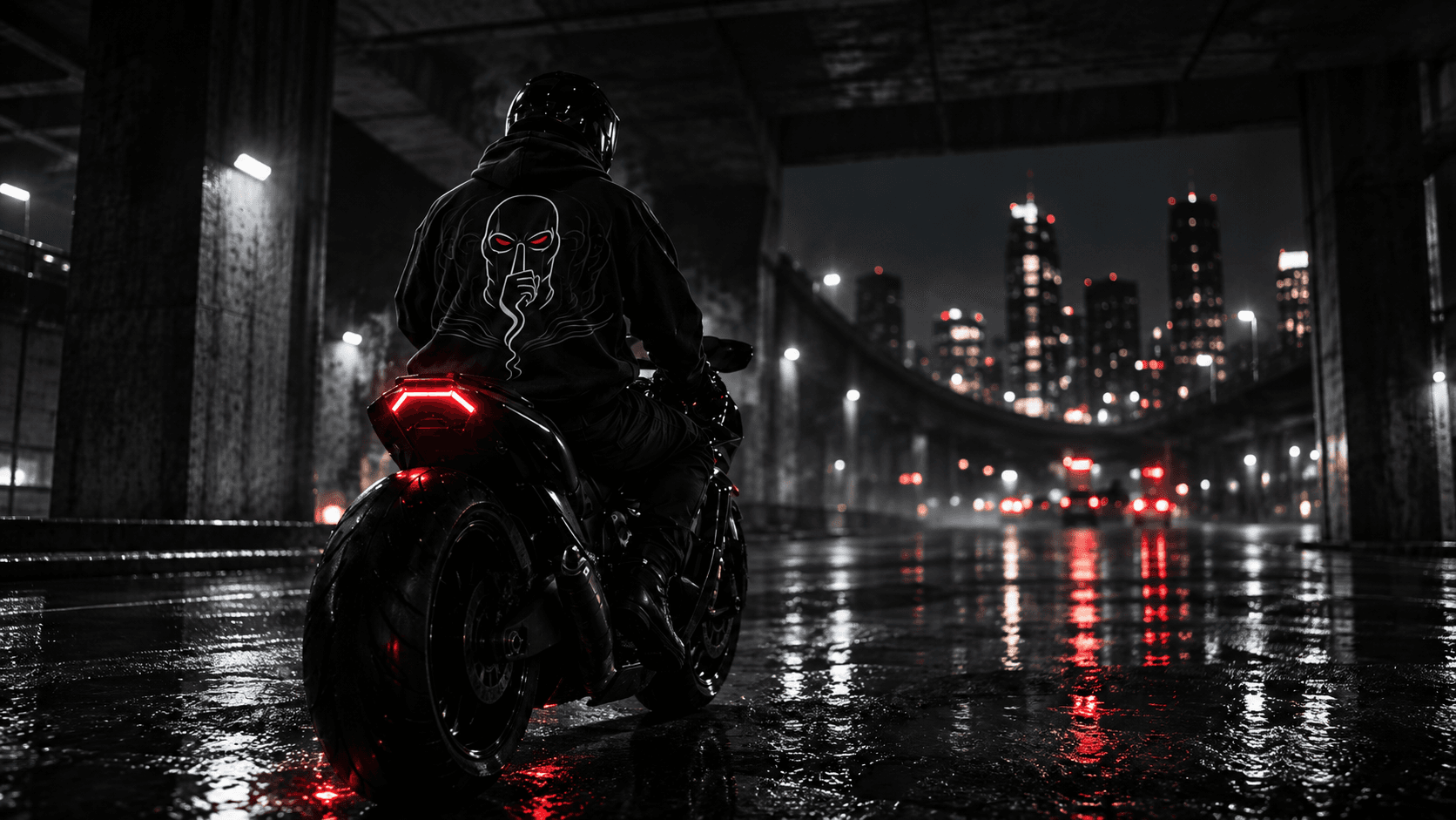 SILENCE rider after dark